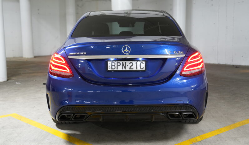 2015 MERCEDES-BENZ C63S AMG full