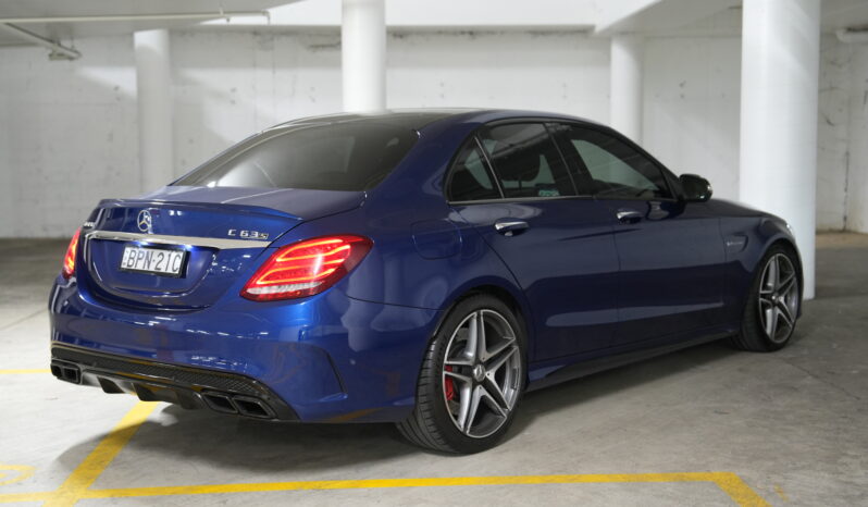 2015 MERCEDES-BENZ C63S AMG full