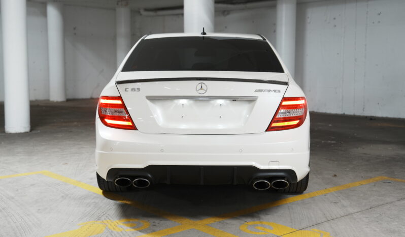 2013 Mercedes-Benz C63 AMG Performance Package Plus full