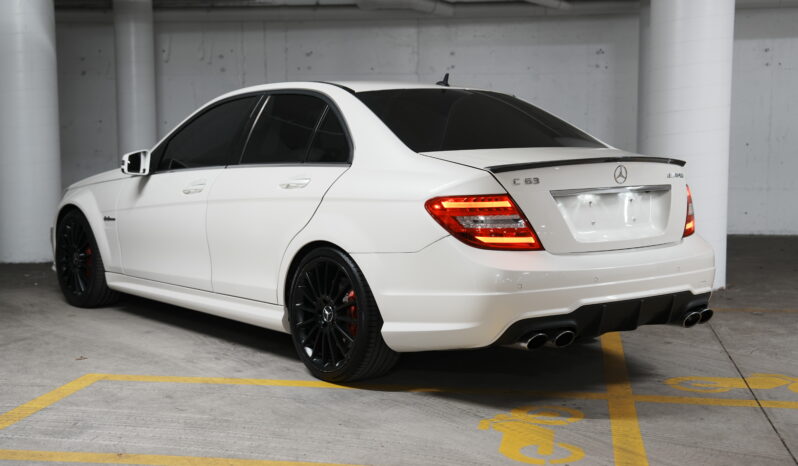 2013 Mercedes-Benz C63 AMG Performance Package Plus full