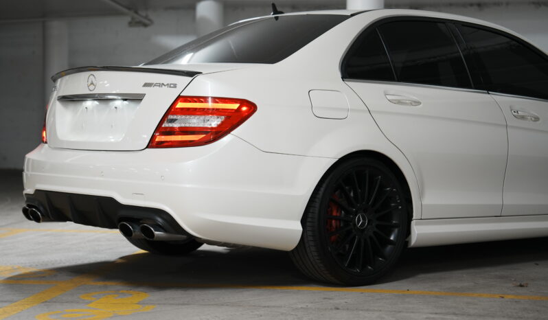 2013 Mercedes-Benz C63 AMG Performance Package Plus full