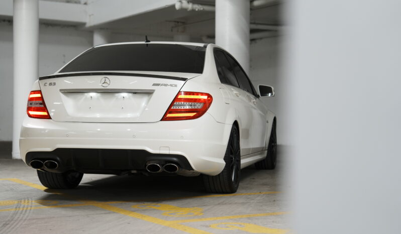 2013 Mercedes-Benz C63 AMG Performance Package Plus full