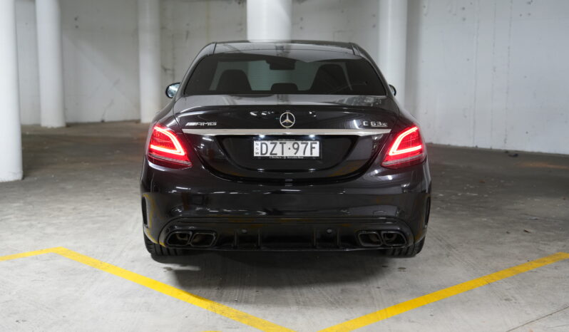 2019 MERCEDES-BENZ C63 AMG S full