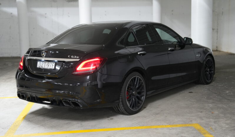 2019 MERCEDES-BENZ C63 AMG S full