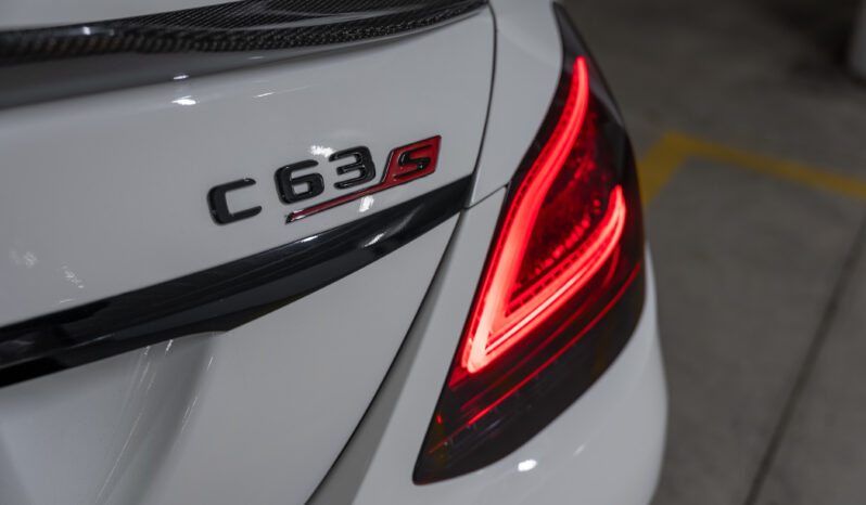 2019 MERCEDES-BENZ C63 AMG S full