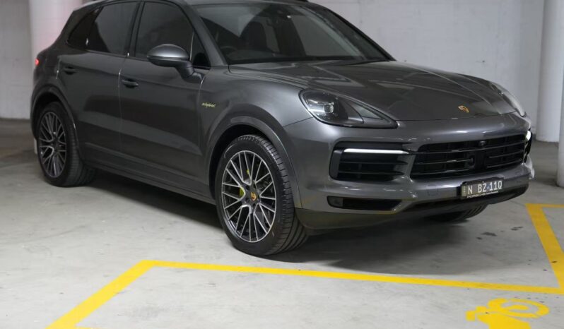 2018 PORSCHE CAYENNE E-HYBRID full
